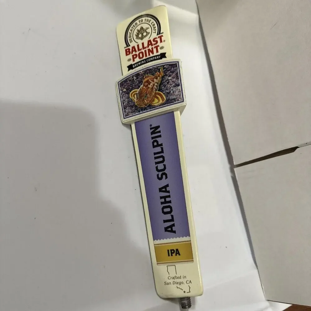 Ballast Point Beer Tap Handle Aloha Sculpin IPA California